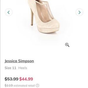 Jessica Simpson Size 11 Heel